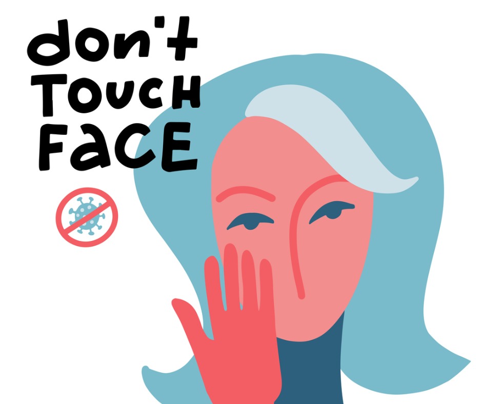 stop touching your face